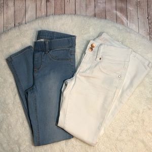 Girls leggings size 7-8 wonder Nation and YMl ..B(9)